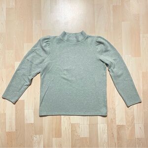 Madewell puff shoulder sweater